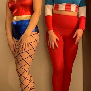 Red Leggings